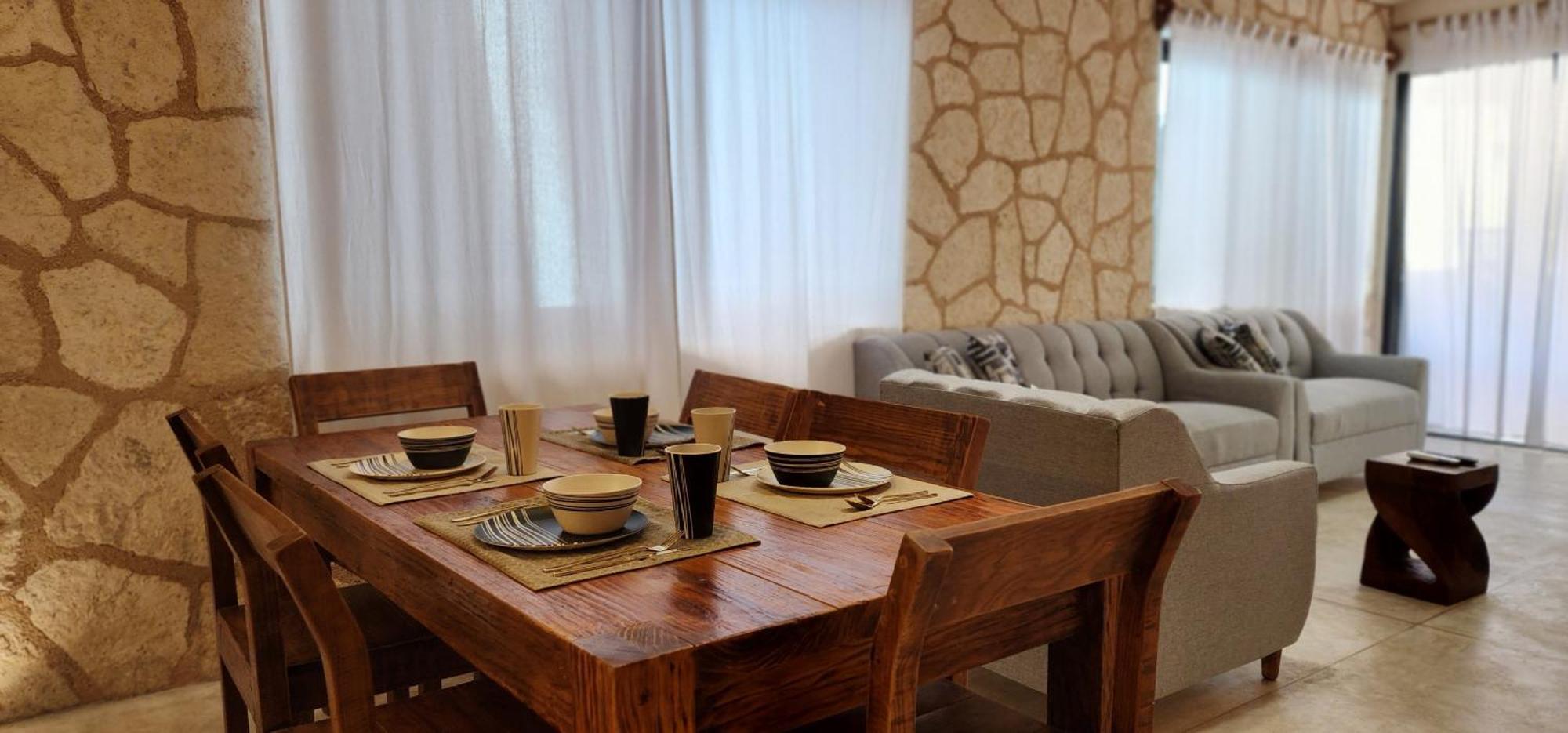 Kin Tulum House Downtown Apartment Luaran gambar